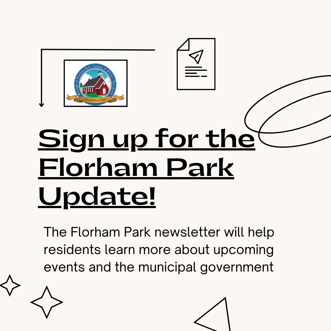 Borough of Florham Park New Jersey - Sign Up to Receive the Florham ...